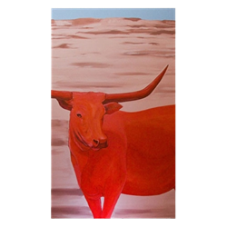 Longhorn Painting