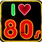 I Love The 80s Neon Sign