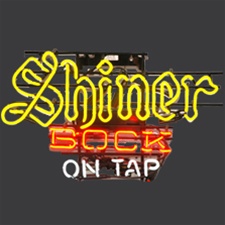 Shiner Bock Beer Neon Sign