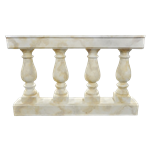 Faux Marble Balustrade