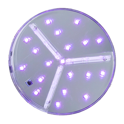 LED Battery Color Light 6" Round