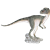 Allosaurus Dinosaur with Mouth Closed