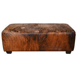 Cowhide Bench