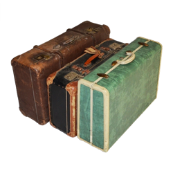 Set of (3) Vintage Suitcases