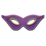 Neon Mask Purple