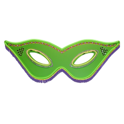 Neon Mask Green