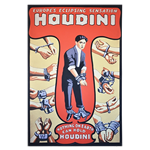 Oversized Vintage Poster - Houdini