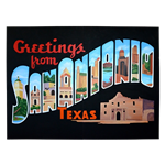 Oversized San Antonio Postcard