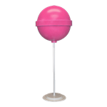 Pink Round Lollipop Giant Candy