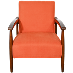 Orange Mid-Century Modern Chair