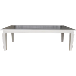 Infinity White Dining Table