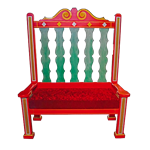 Oversized Santa Chair