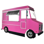 Pink Faux Food Truck