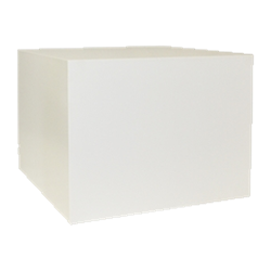 White Platform 4' x 4' x 36"