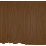 Brown Drape Panel 15' Tall