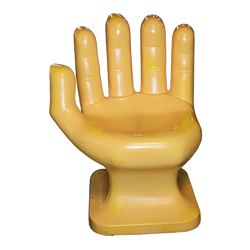 Yellow Hand Chair