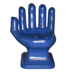 Blue Hand Chair
