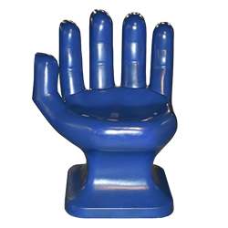 Blue Hand Chair