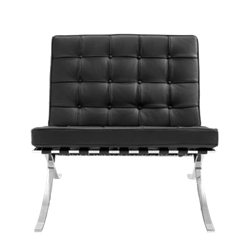 Black Mid-Century Modern Chair
