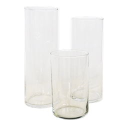 Set of (3) Small Vases