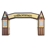 Willkommen Entrance