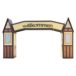 Willkommen Entrance