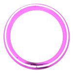 24" Neon Ring - Pink