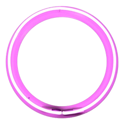 24" Neon Ring - Pink