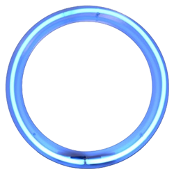 24" Neon Ring - Blue