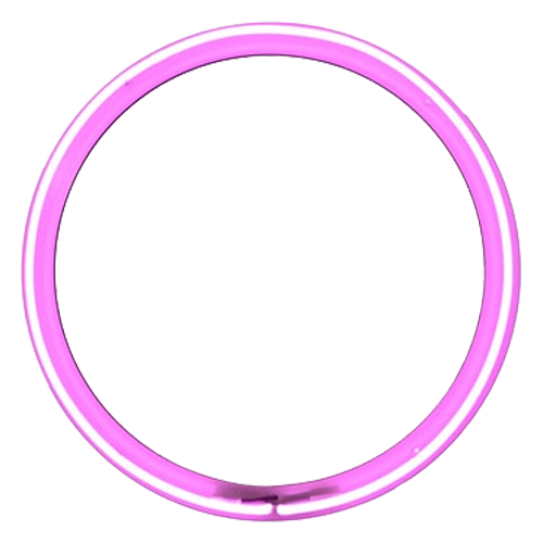 cuerno láser déficit 36" Neon Ring - Pink