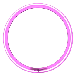 36" Neon Ring - Pink