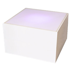 White Platform 36" x 36" x 24"