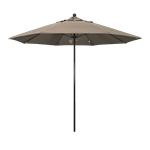 Tan Market Umbrella