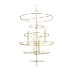 Gold Ring Chandelier
