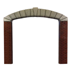 Stone Arch Entrance
