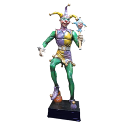 Oversized Jester Statue - Male
