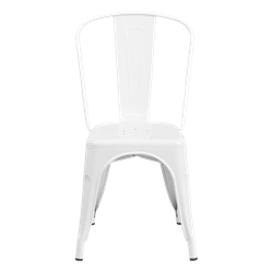 White Bistro Chair
