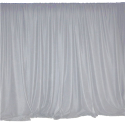 Grey Drape Panel 15' Long