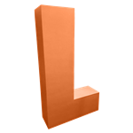 Oversized Letter L