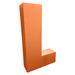 Oversized Letter L