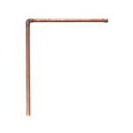 Copper Pipe Sign Holder