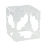 Clear Acrylic Cube Table