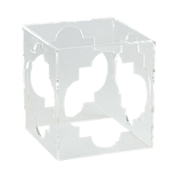Clear Acrylic Cube Table