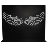 LED Angel Wings Photo Opportunity