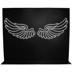 LED Angel Wings Photo Opportunity