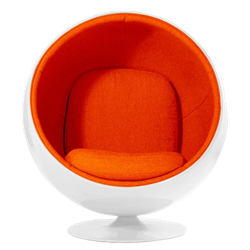 Ball Chair - Orange