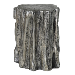 Silver Tree Stump Table/Stool