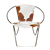 Leather Ring Chair - Cowhide