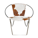 Leather Ring Chair - Cowhide