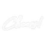 Cheers! - White LED Neon